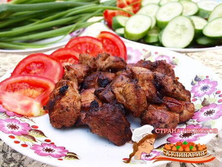 шашлык из свинины шашлык из свинины рецепт